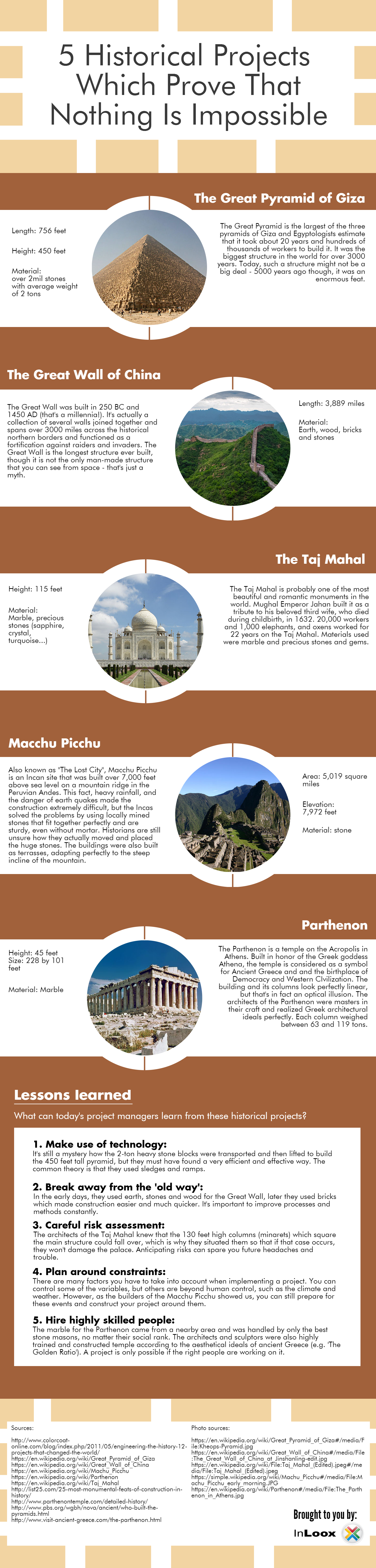 [INFOGRAPHIC] 5 Historical Projects Which Prove That Nothing Is ...