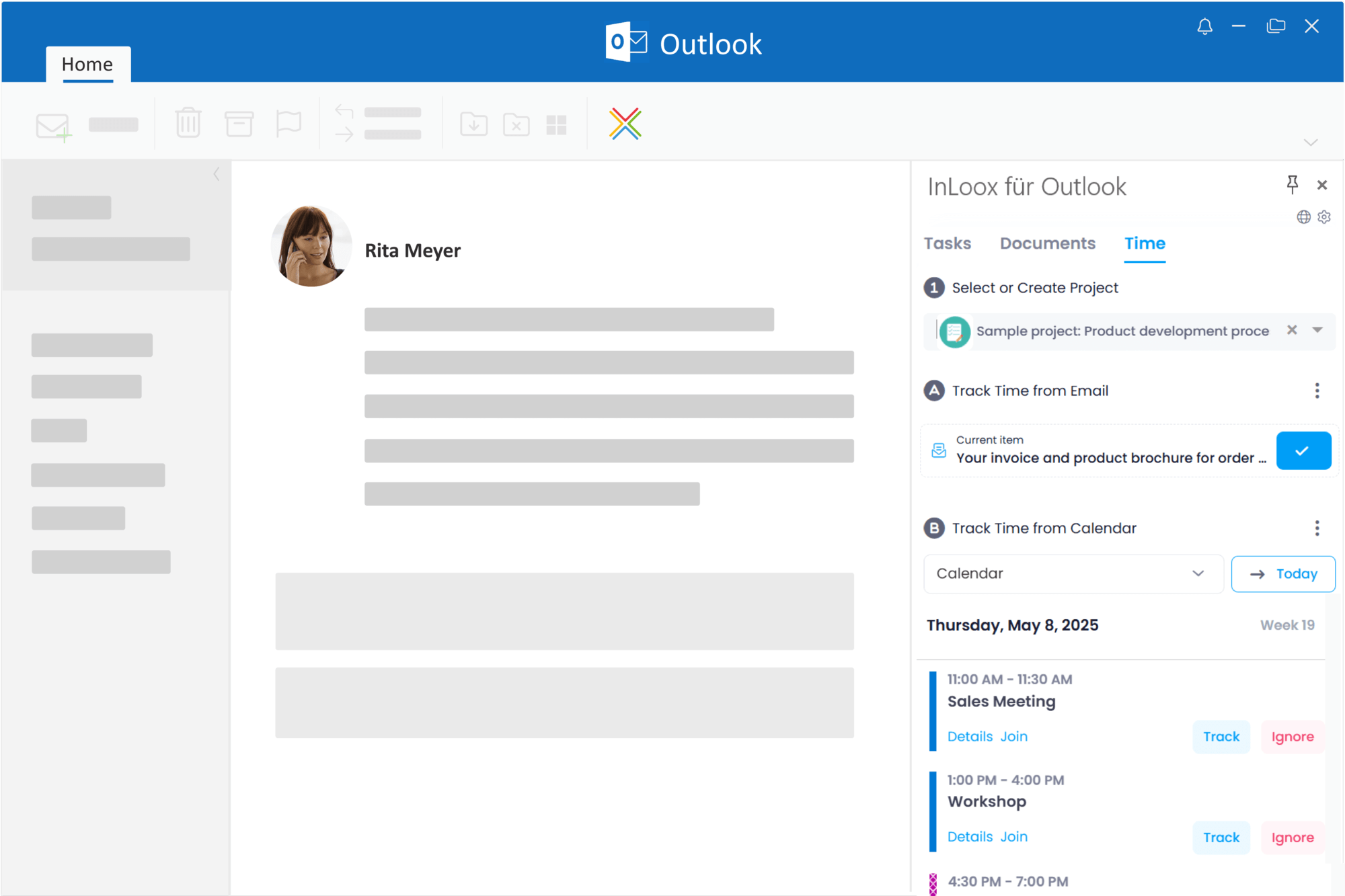 Project Management Software in Outlook | InLoox for Outlook